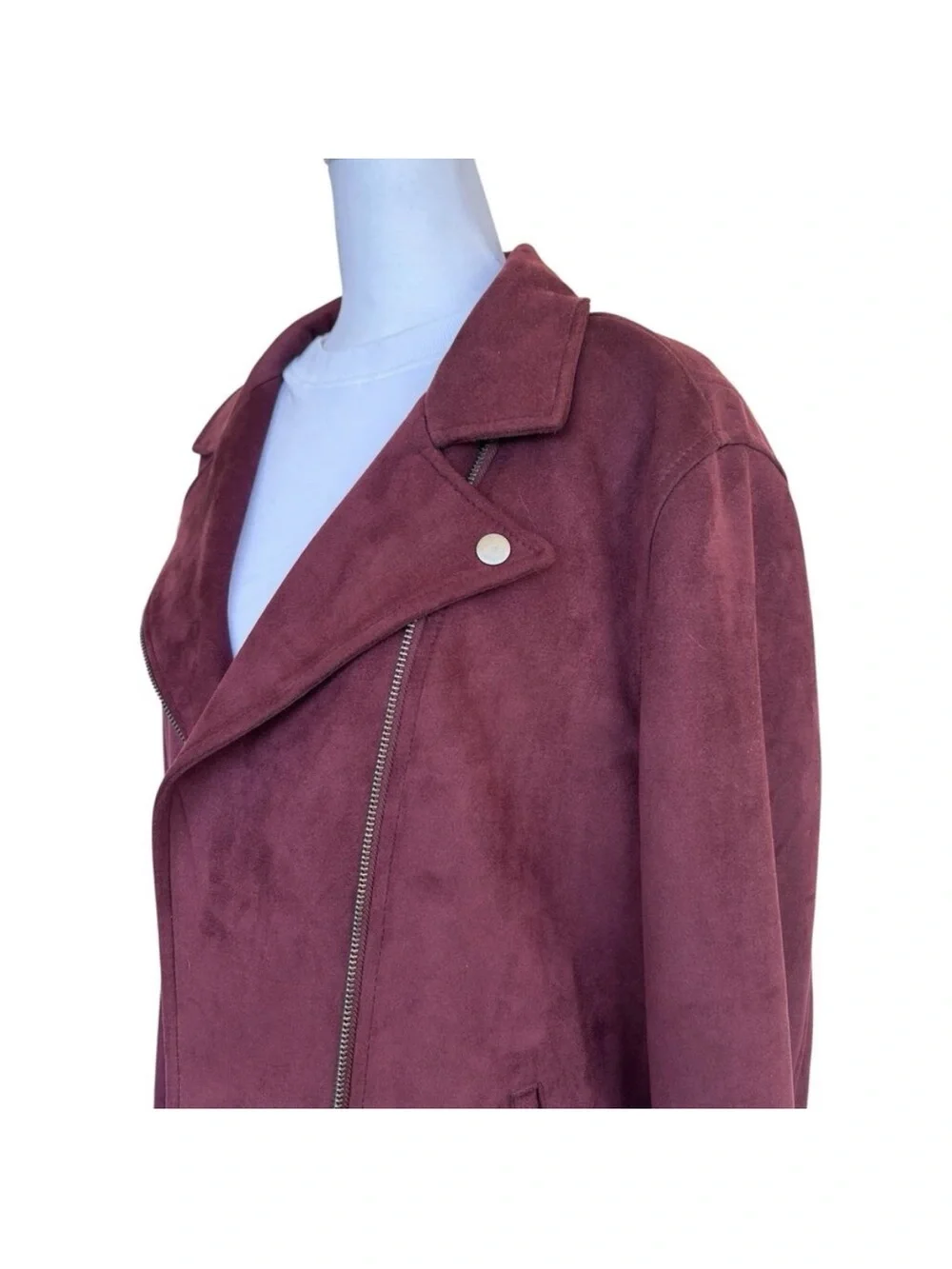 NWOT - Old Navy Faux Suede Moto Jacket